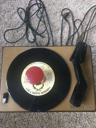 1950s Vintage Rca Victor 45 - J - 2 Record Player 45 Rpm
