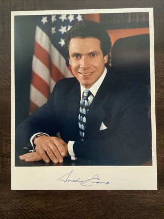 York Governor Andrew Cuomo Political Autographed Signed 8x10 Photo