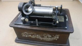 Edison Standard Model A 2 And 4 Minute Cylinder Machine Mt - 5289