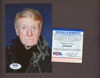 Clive Revill Emperor Palpatine Star Wars Signed 4x6 Picture Psa Dna Autograph