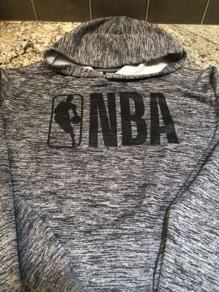 Official Nba Logo Pullover Hoodie Sweatshirt Size Med