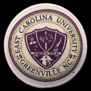 Ecu East Carolina University Pirates Ncaa College 3 " Round Team Shield Patch