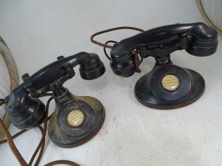 Antique Art Deco Western Electric Telephone Set Internal Line 1920s Vintage Old