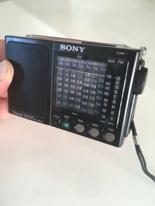 Sony Icf - Sw20 Fm/mw/sw1 - 7 9 Band Receiver In The Box