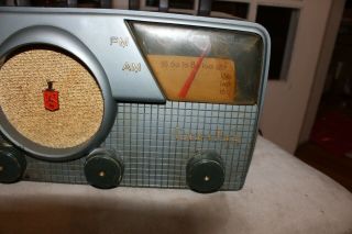 Vintage RARE Crosley Radio Model E - 30 BE Blue 3