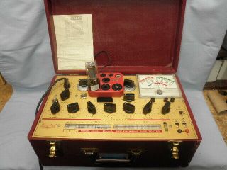 1962 - 1969 Hickok 6000a Micromho Dynamic Mutual Conductance Tube Tester - Nr