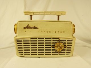 Vintage Arvin All Transistor Portable Table Radio Model 9574