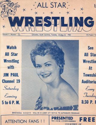 Columbia Wrestling Program: Tony Baillargeon,  John Smith,  Brenda Scott