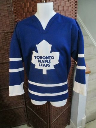 Vtg Ccm Toronto Maple Leafs Hockey Jersey Adult Medium