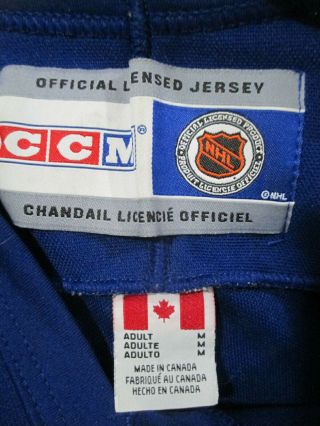 VTG CCM Toronto Maple Leafs Hockey Jersey Adult Medium 3