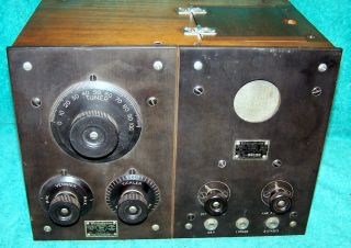 1921 Rca / Westinghouse Ra/da [rc] Regen Radio In