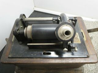 1903 Thomas Edison Phonograph Model C 100 Antique