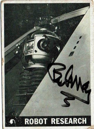 Bob May (, 2009) - The Robot / Lost In Space - Autograph 1966 Trading Card