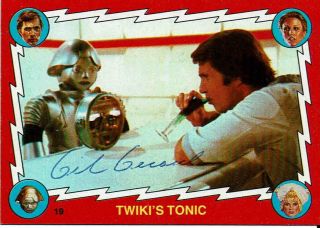 Gil Gerard - Buck Rogers In The 25th Century - Autograph Trading Card
