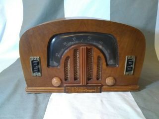 Vintage Zenith Model 6d2615 Boomerang Radio