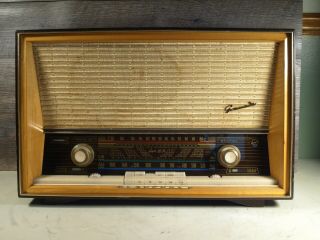 Vintage 1961 Blaupunkt Sultan Model 20203 Am/fm/sw Radio Sounds Great