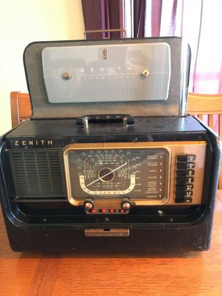 Vintage Zenith Model H500 Trans - Oceanic Portable Radio Good Looking Radio,
