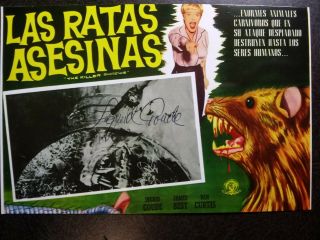 Ingrid Goude Authentic Hand Signed Autograph 4x6 Photo - The Killer Shrews