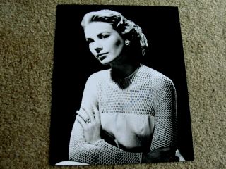 Rare Grace Kelly Signed Autograph 8x10 Photo - Rear Window - Not Authentic