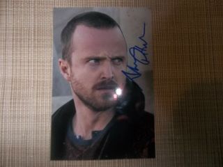 Aaron Paul,  Actor,  An Hand Signed 6 X 4 Photo