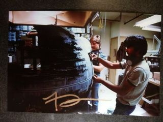 Frank Ordaz Authentic Hand Signed Autograph 4x6 Photo - Star Wars Artist