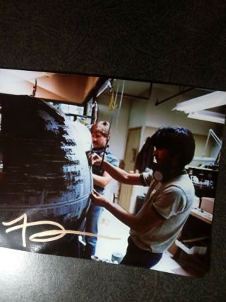 FRANK ORDAZ Authentic Hand Signed Autograph 4X6 PHOTO - STAR WARS ARTIST 3