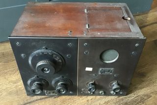 Westinghouse Ra & Da Detector Amplifier & Receiving Tuner 1920s Radio