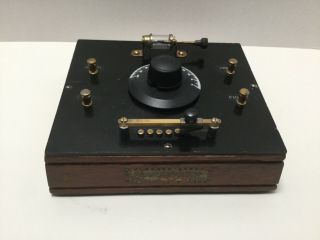 Antique Crystal Radio Detector 1920 