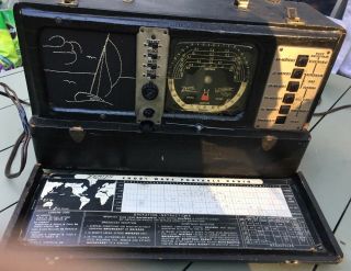 Zenith Tube Shortwave " Bomber " Trans Oceanic Radio 7g605 Wavemagnet Repair
