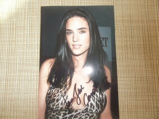 Jennifer Connelly,  Actress,  An Hand Signed 6 X 4 Photo