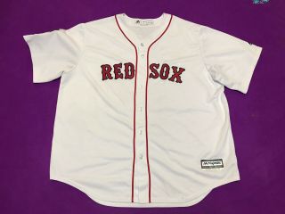 Mlb Boston Red Sox J D Martinez 28 White Majestic Jersey Size 2xl Mens