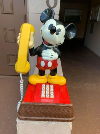 At&t 1970s Mickey Mouse Touch - Tone Telephone