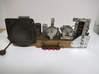 Zenith Transoceanic Radio Model H500,  Chassis And Tubes Only,  See Pictures