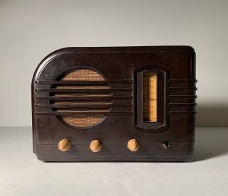 General Electric Ge Radio F - 51 Bakelite Plastic 1937