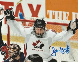 Sam Gagner Signed Team Canada World Juniors 8x10 Photo Edmonton Oilers Autograph
