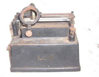 Edison Gem Phonograph Casting,  Feedscrew And Carriage Arm