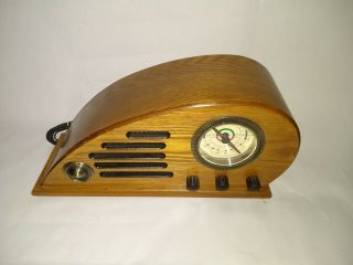 Crosley Collector’s Edition Am/fm Afc Wood Radio Model Cr - 39 Teardrop Art