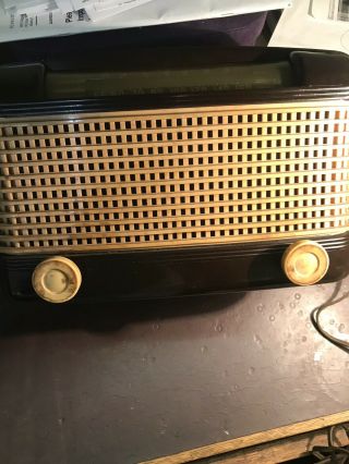 Farnsworth Et - 060 Bakalite Am & Shortwave Radio