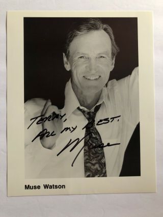 Muse Watson Autographed Celebrity Photo 8x10 Prison Break