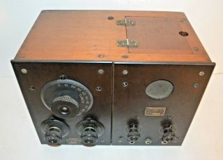 1921 WESTINGHOUSE TYPE RC THREE TUBE RADIO RECEIVER COMBINING THE RA AND DA 2