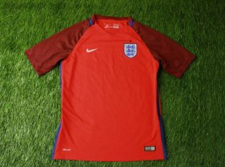 England National Team 2016/2017 Football Shirt Jersey Away Nike Young