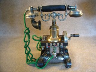 L.  M.  Ericsson Model Ac110 Skeleton Type 1892 Eiffel Tower Telephone
