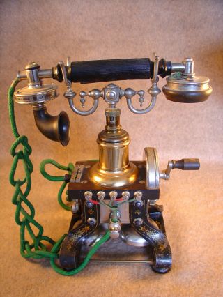 L.  M.  Ericsson Model AC110 Skeleton Type 1892 Eiffel Tower Telephone 2