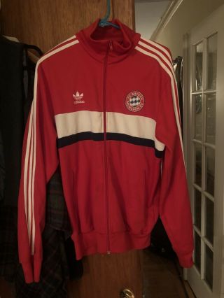 Adidas Fc Bayern Munchen Track Jacket Large