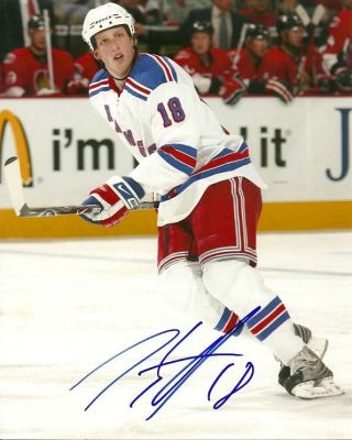 Marc Staal Signed York Ny Rangers 8x10 Photo 3 Autograph