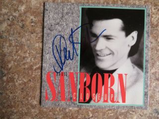 Signed Autographed Cd Booklet David Sanborn - Close Up