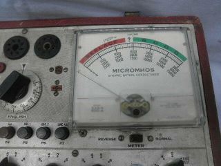 HICKOK 600A Micromho Dynamic Mutual Conductance Tube Tester - Parts 3