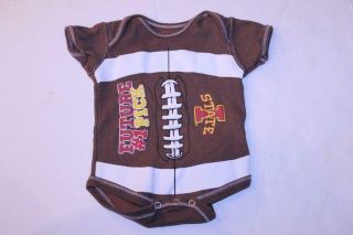 Infant/baby Iowa State Cyclones " Future 1 Pick " 0/3 Months Creeper One - Piece