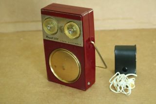 Classic Zenith Model: Royal 500 Long - Distance Transistor Radio