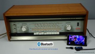 Vintage Tube Receiver Telefunken Opus Hifi 2550 Fm Stereo - Made In Germany 1964